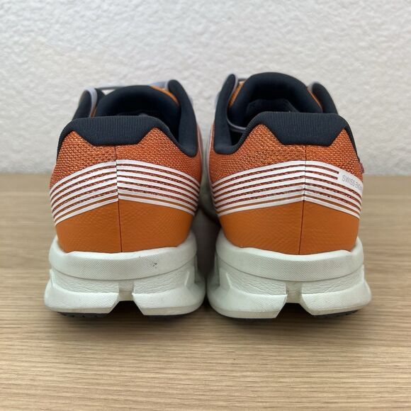 On Shoes Men’s Size 11 Cloudgo Turmeric Aloe Orange Mesh Running Sneakers - Picture 4 of 9